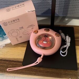 Kids Pink Rechargeable Hand Warmer